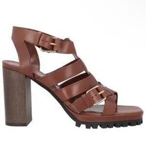 Brown leather sandals Tamara Mellon
